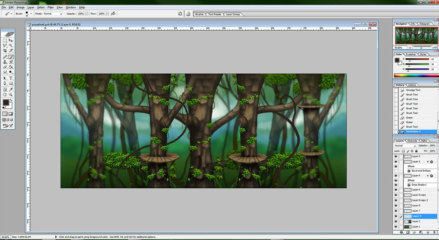 Illustrations - 2d game level design